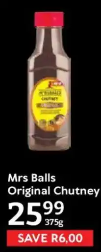 Oxford Freshmarket Mrs Balls Original Chutney offer