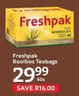 Oxford Freshmarket Freshpak Rooibos Teabags offer