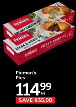 Oxford Freshmarket Pieman's Pies offer