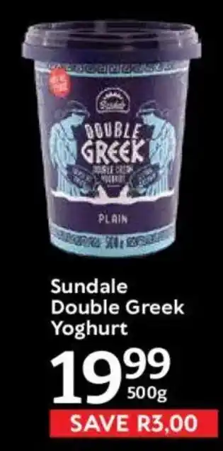 Oxford Freshmarket Sundale Double Greek Yoghurt offer