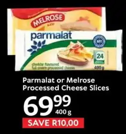 Oxford Freshmarket Parmalat or Melrose Processed Cheese Slices offer