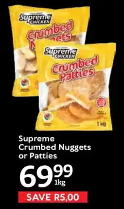 Oxford Freshmarket Supreme Crumbed Nuggets or Patties offer