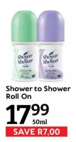 Oxford Freshmarket Shower to Shower Roll On offer