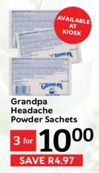 Oxford Freshmarket Grandpa Headache Powder Sachets offer