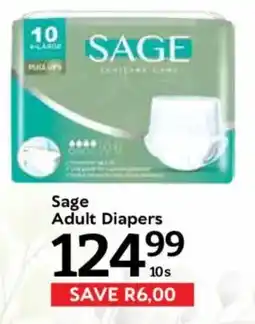 Oxford Freshmarket Sage Adult Diapers offer