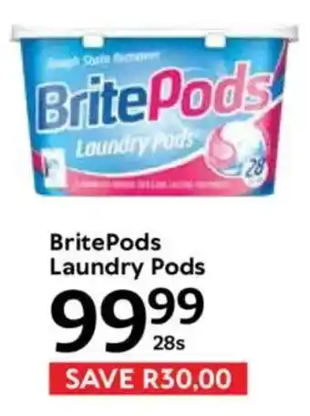 Oxford Freshmarket BritePods Laundry Pods offer