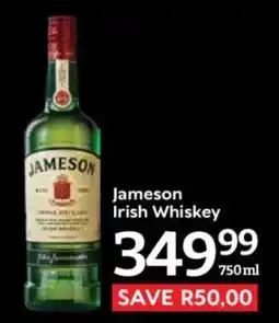 Oxford Freshmarket Jameson Irish Whiskey offer