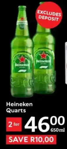 Oxford Freshmarket Heineken Quarts offer