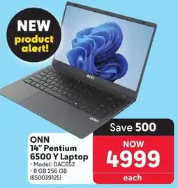 Makro ONN 14" Pentium 6500 Y Laptop offer