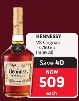 Makro Hennessy VS Cognac offer