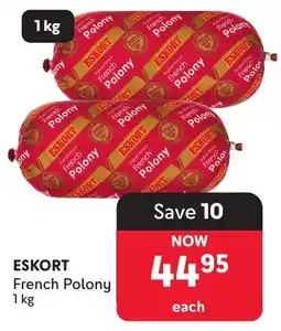 Makro ESKORT French Polony offer