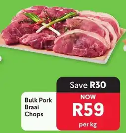 Makro Bulk Pork Braai Chops offer