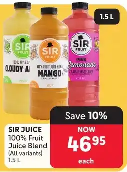 Makro SIR JUICE 100% Fruit Juice Blend offer