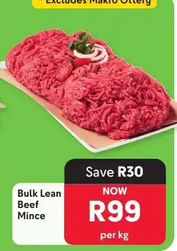 Makro Bulk Lean Beef Mince offer