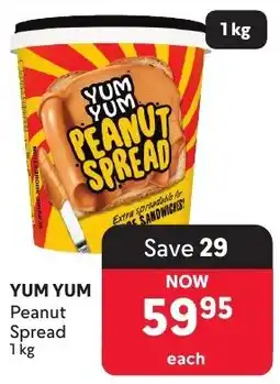 Makro YUM YUM Peanut Spread offer