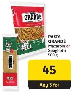 Makro Pasta Grandé Macaroni or Spaghetti offer
