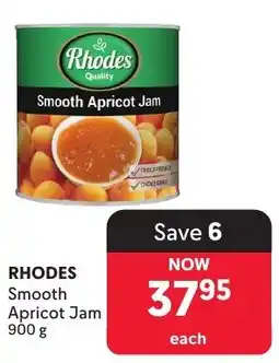 Makro RHODES Smooth Apricot Jam offer