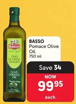 Makro BASSO Pomace Olive Oil offer