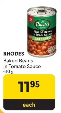 Makro RHODES Baked Beans in Tomato Sauce offer