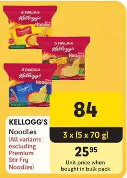 Makro Kellogg's Noodles offer