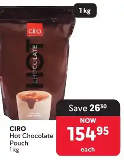 Makro CIRO Hot Chocolate Pouch offer