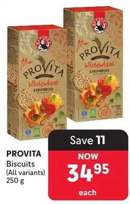 Makro PROVITA Biscuits offer