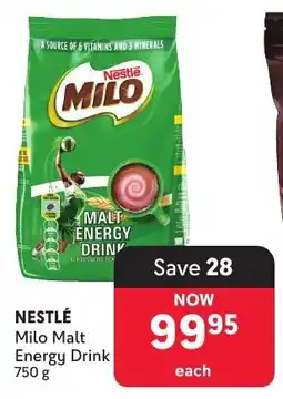 Makro Nestlé Milo Malt Energy Drink offer