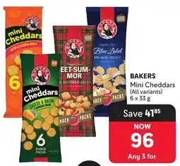 Makro Bakers Mini Cheddars offer