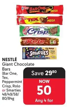 Makro Nestlé Giant Chocolate Bars offer