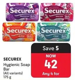 Makro SECUREX Hygienic Soap Bar offer