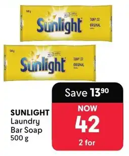 Makro SUNLIGHT Laundry Bar Soap offer