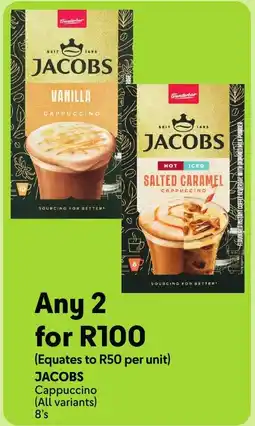 Makro JACOBS Cappuccino offer