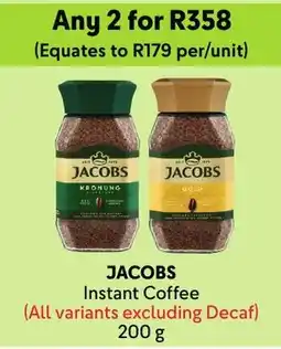 Makro Jacobs Instant Coffee offer