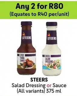 Makro Steers Salad Dressing or Sauce offer