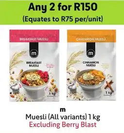 Makro m Muesli offer
