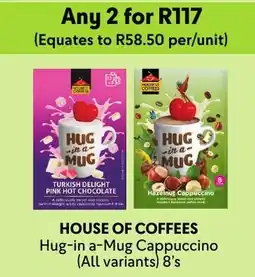 Makro House of Coffees Hug-in a-Mug Cappuccino offer