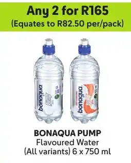 Makro Bonaqua Pump Flavoured Water offer