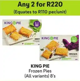 Makro King Pie Frozen Pies offer