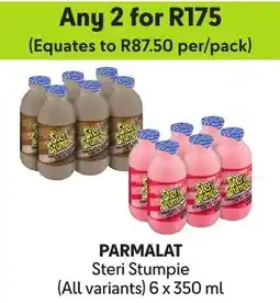 Makro Parmalat Steri Stumpie offer