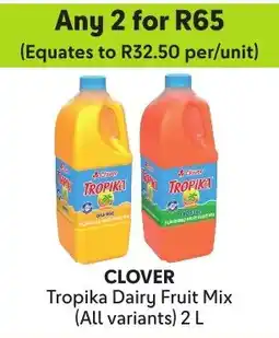Makro Clover Tropika Dairy Fruit Mix offer
