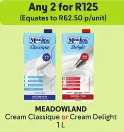 Makro Meadowland Cream Classique or Cream Delight offer
