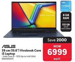 Makro ASUS 39 cm (15.6") Vivobook Core i3 Laptop offer