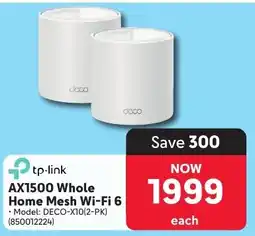 Makro tp-link AX1500 Whole Home Mesh Wi-Fi 6 offer