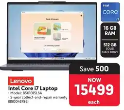 Makro Lenovo Intel Core i7 Laptop offer