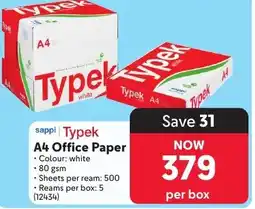 Makro sappi Typek A4 Office Paper offer