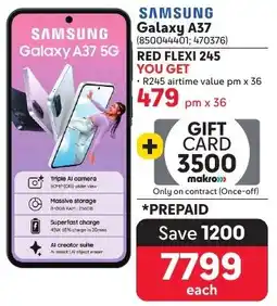 Makro SAMSUNG Galaxy A37 5G offer