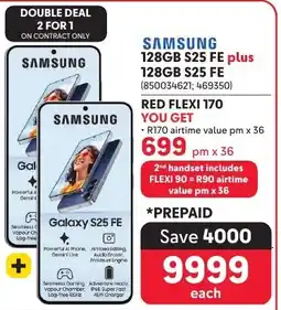 Makro Samsung 128GB S25 FE plus 128GB S25 FE offer