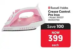 Makro Russell Hobbs Crease Control Pro Iron offer