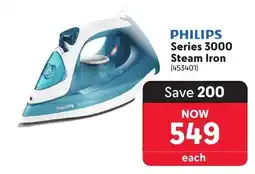 Makro PHILIPS Series 3000 Steam Iron offer