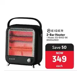 Makro EIGER 2-Bar Heater offer